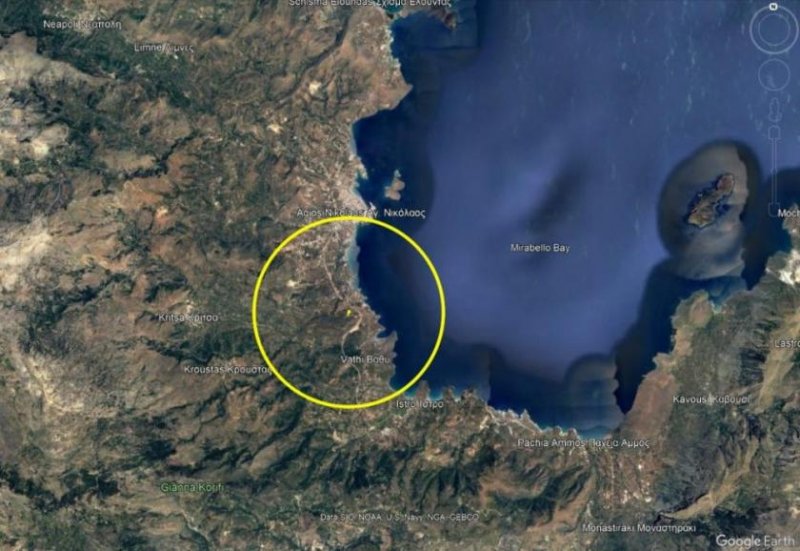 Vathi Kreta, Vathi: Atemberaubendes Grundstück mit Meerblick zu verkaufen Grundstück kaufen
